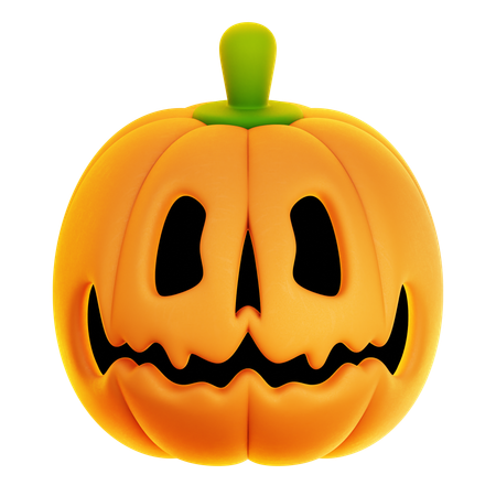 Halloween Kürbis  3D Icon