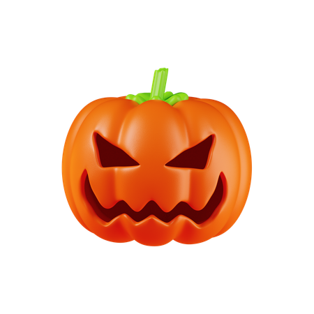 Halloween Kürbis  3D Icon