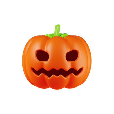 Halloween Kürbis  3D Icon