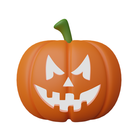 Halloween Kürbis  3D Icon