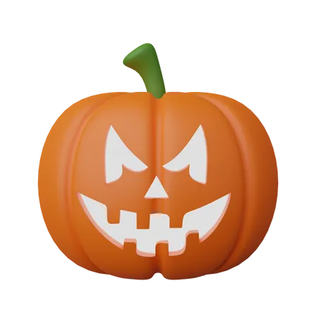 Halloween Kürbis  3D Icon