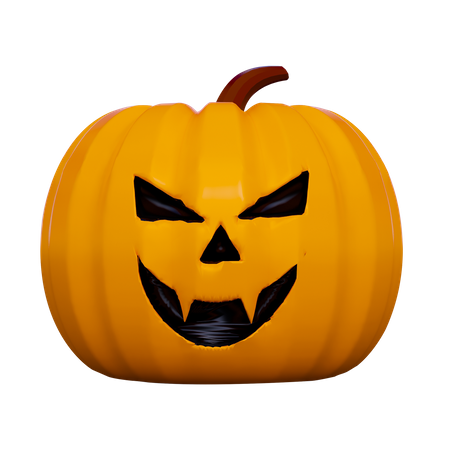 Halloween Kürbis  3D Icon