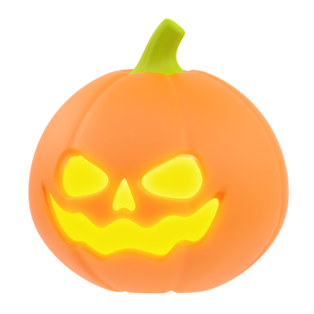 Halloween Kürbis  3D Icon