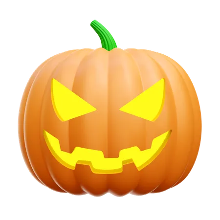 Halloween Kürbis  3D Icon