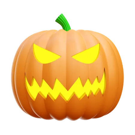 Halloween Kürbis  3D Icon