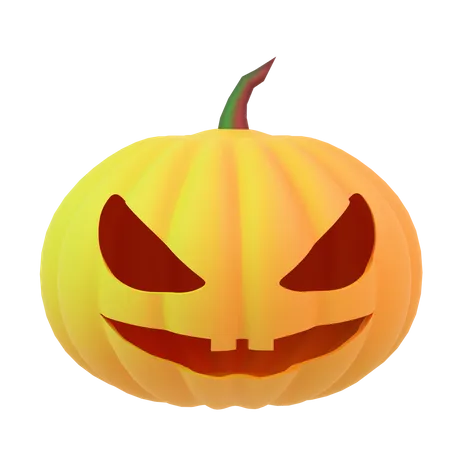 Halloween Kürbis  3D Icon