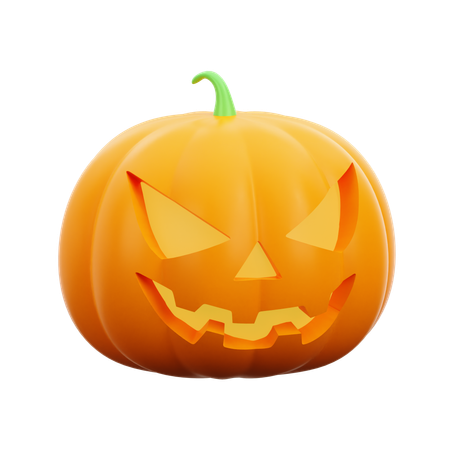 Halloween Kürbis  3D Icon