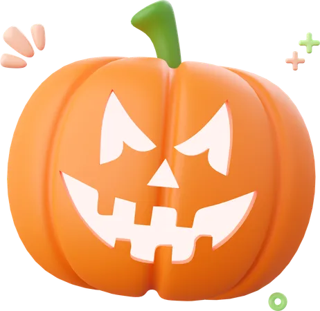 Halloween Kürbis  3D Icon