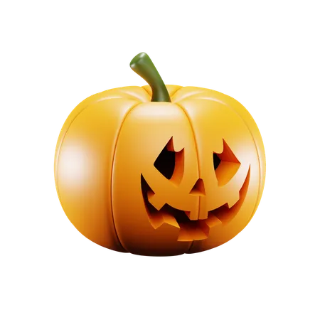 Halloween Kürbis  3D Icon