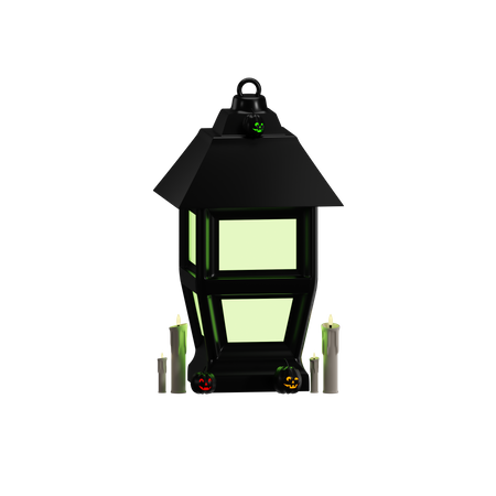 Halloween Lantern  3D Icon