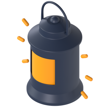 Halloween Lantern  3D Icon