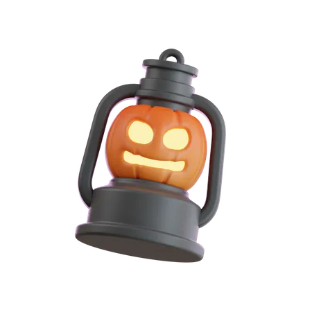 Halloween Lantern 3 D Illustration 3D Icon