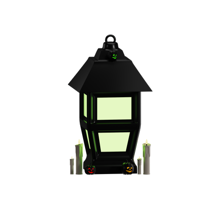 Halloween Lantern 3D Icon