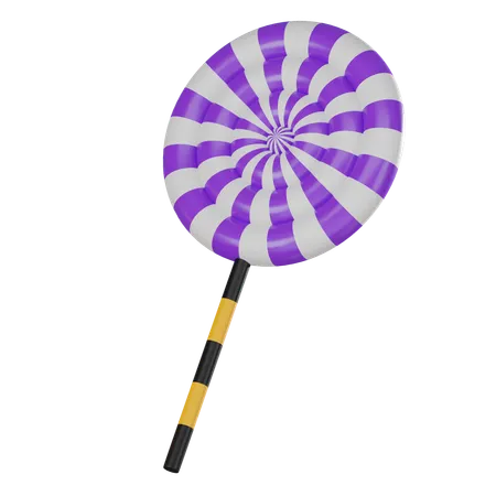 Halloween Lollipop  3D Icon