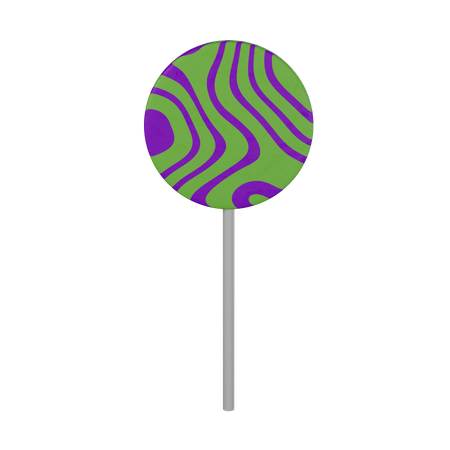 Halloween lollipop  3D Icon