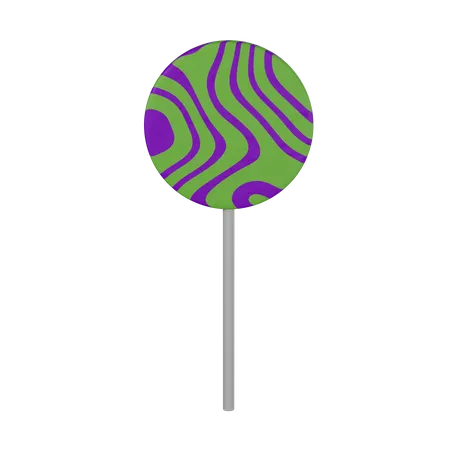 Halloween lollipop  3D Icon