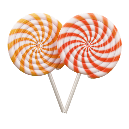 Halloween Lollipop  3D Icon