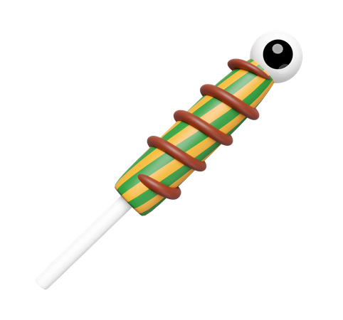 Halloween Lollipop  3D Icon