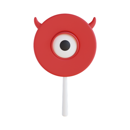 Halloween Lollipop  3D Icon