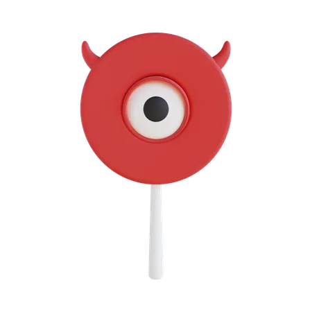 Halloween Lollipop  3D Icon