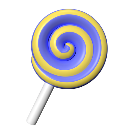 Halloween Lollipop  3D Icon