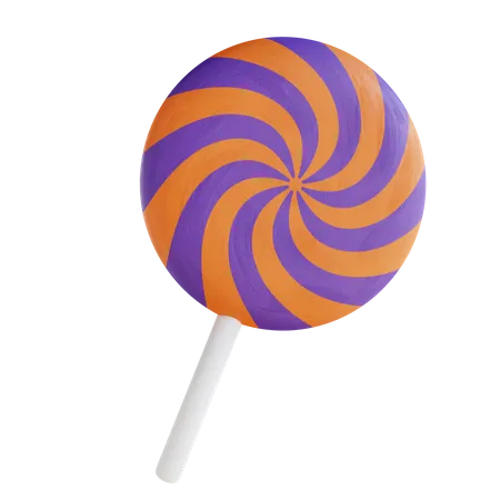 3 D Illustration Lollipop 3D Icon
