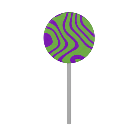 Halloween lollipop 3D Icon