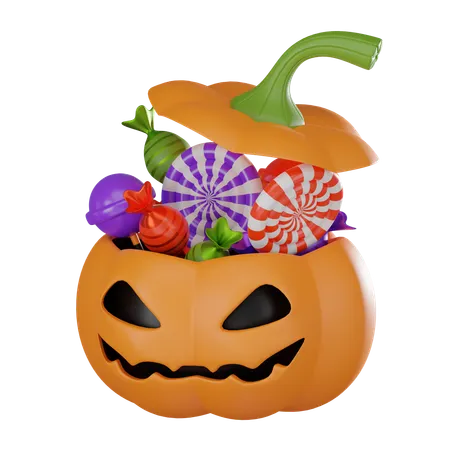 Halloween-Lutscher  3D Icon