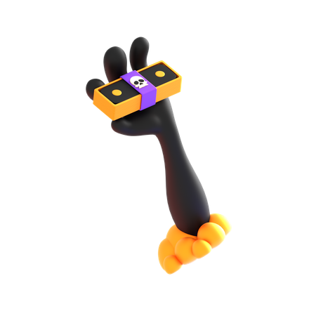 Halloween Money  3D Icon