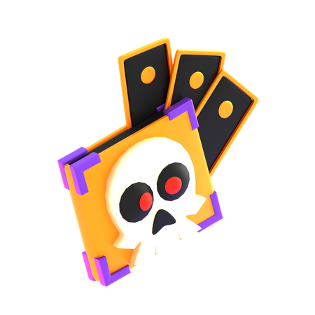 Halloween Money Bag  3D Icon