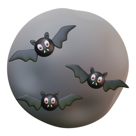 Halloweennacht  3D Icon