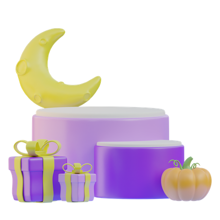 Halloween Night  3D Icon