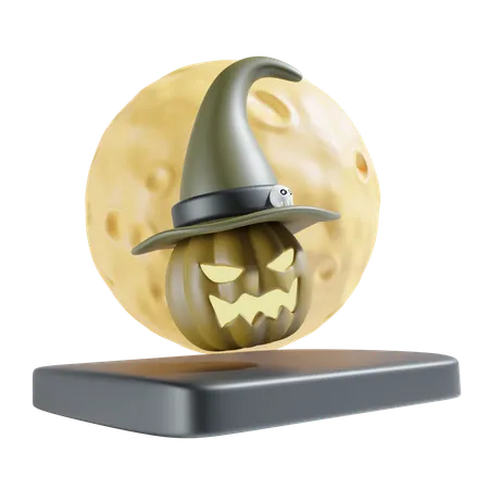 Halloween night  3D Icon