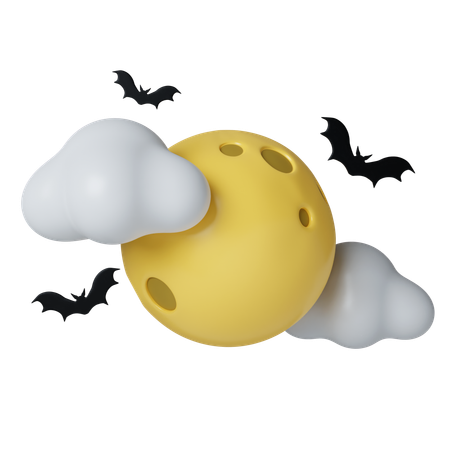Halloween Night  3D Icon