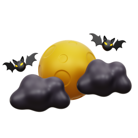 Halloween Night  3D Icon