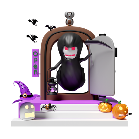 Halloween Party  3D Icon