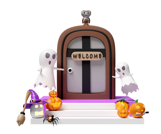 Halloween Party  3D Icon