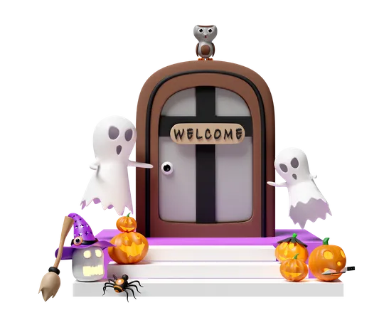 Halloween Party  3D Icon