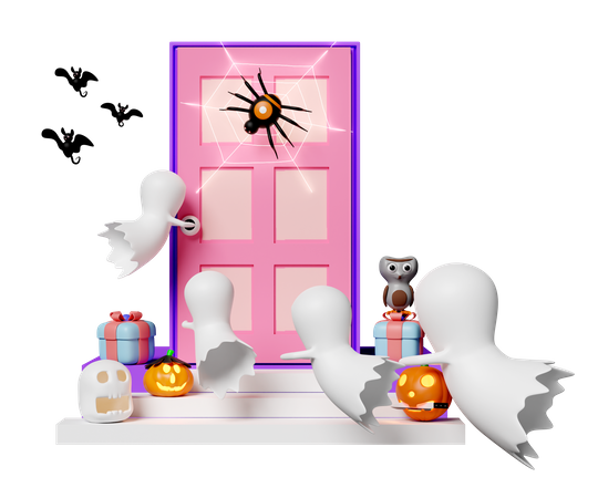 Halloween Party  3D Icon