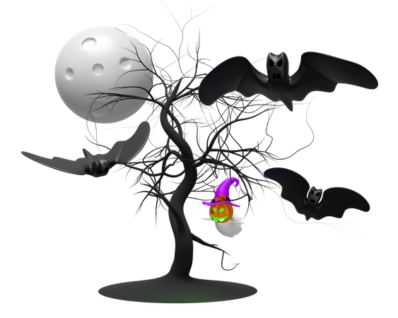 Halloween Party  3D Icon