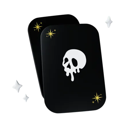 Halloween Playing Card  3D Icon