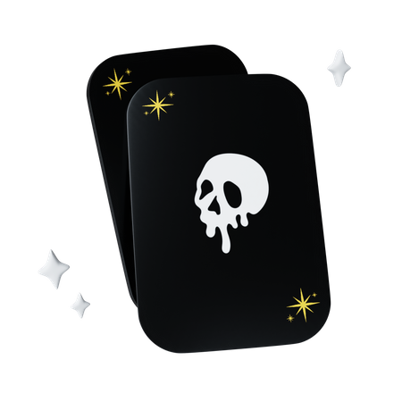Halloween Playing Card  3D Icon