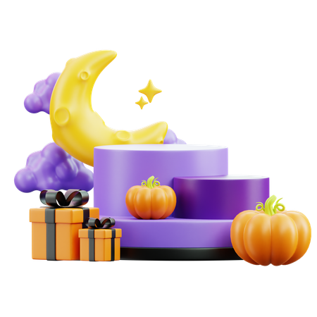 Halloween-Podium 2  3D Icon