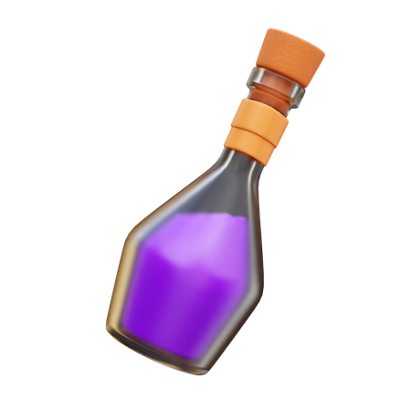 Halloween Poison  3D Icon