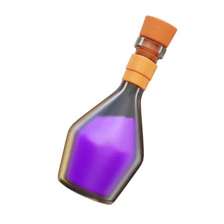 Halloween Poison  3D Icon