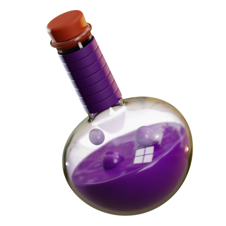 Halloween Potion  3D Icon