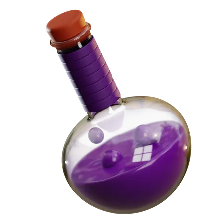 Halloween Potion  3D Icon