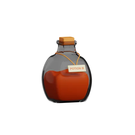 Halloween Potion  3D Icon