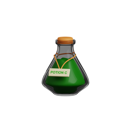 Halloween Potion  3D Icon