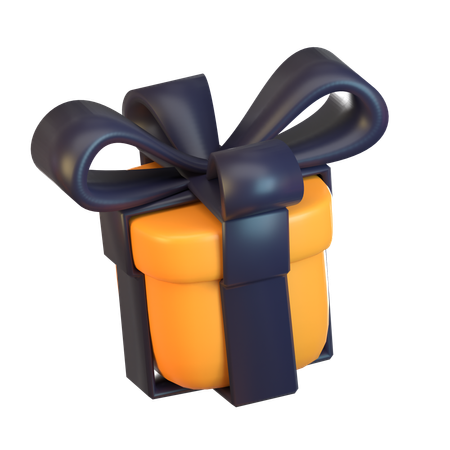 Halloween Present  3D Icon